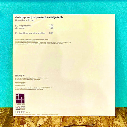Christopher Just Presents Acid Joseph – I Love The Acid Too