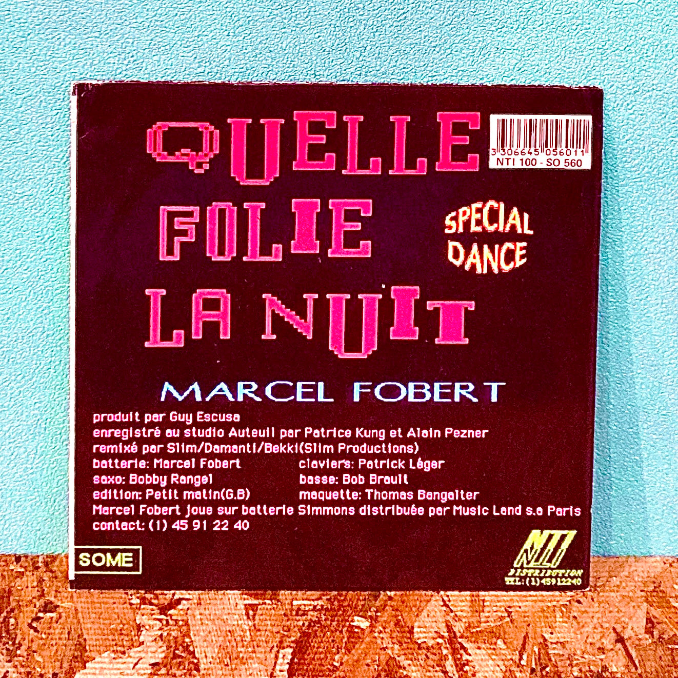 Marcel Fobert ‎– Quelle Folie La Nuit