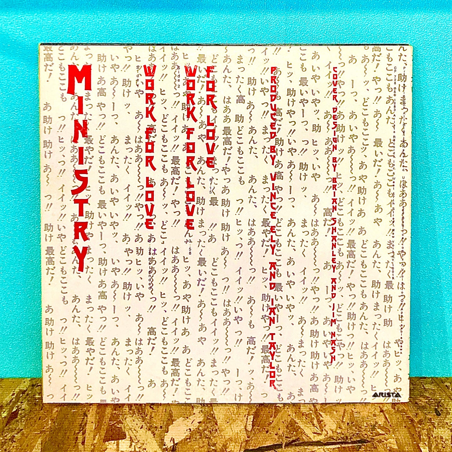 Ministry – Work For Love