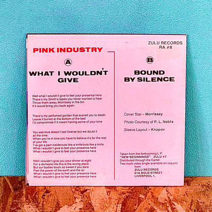 Pink Industry – What I Wouldn't Give