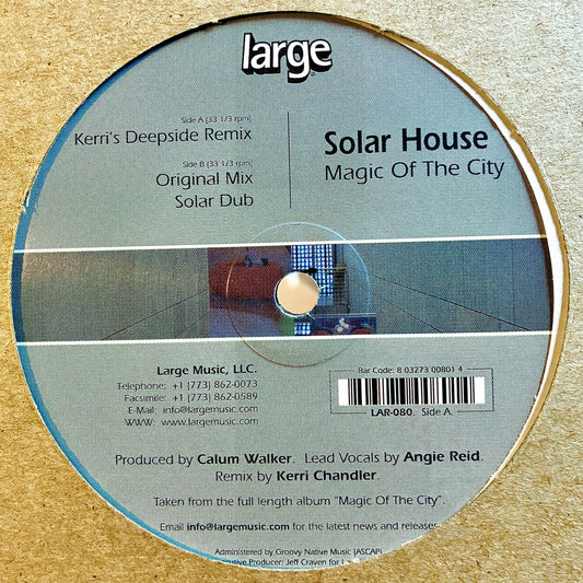 Solar House ‎– Magic Of The City