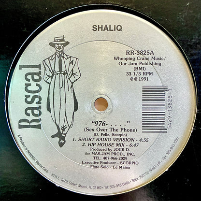 Shaliq – "976-...." (Sex Over The Phone)