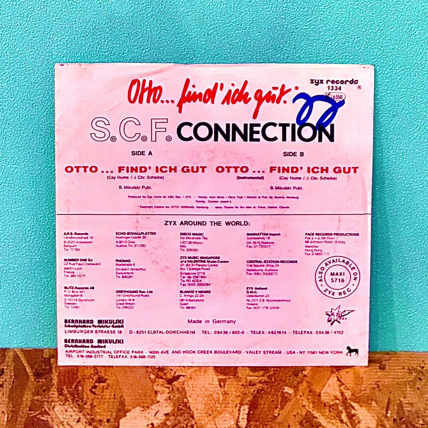S.C.F. Connection – Otto ... Find' Ich Gut