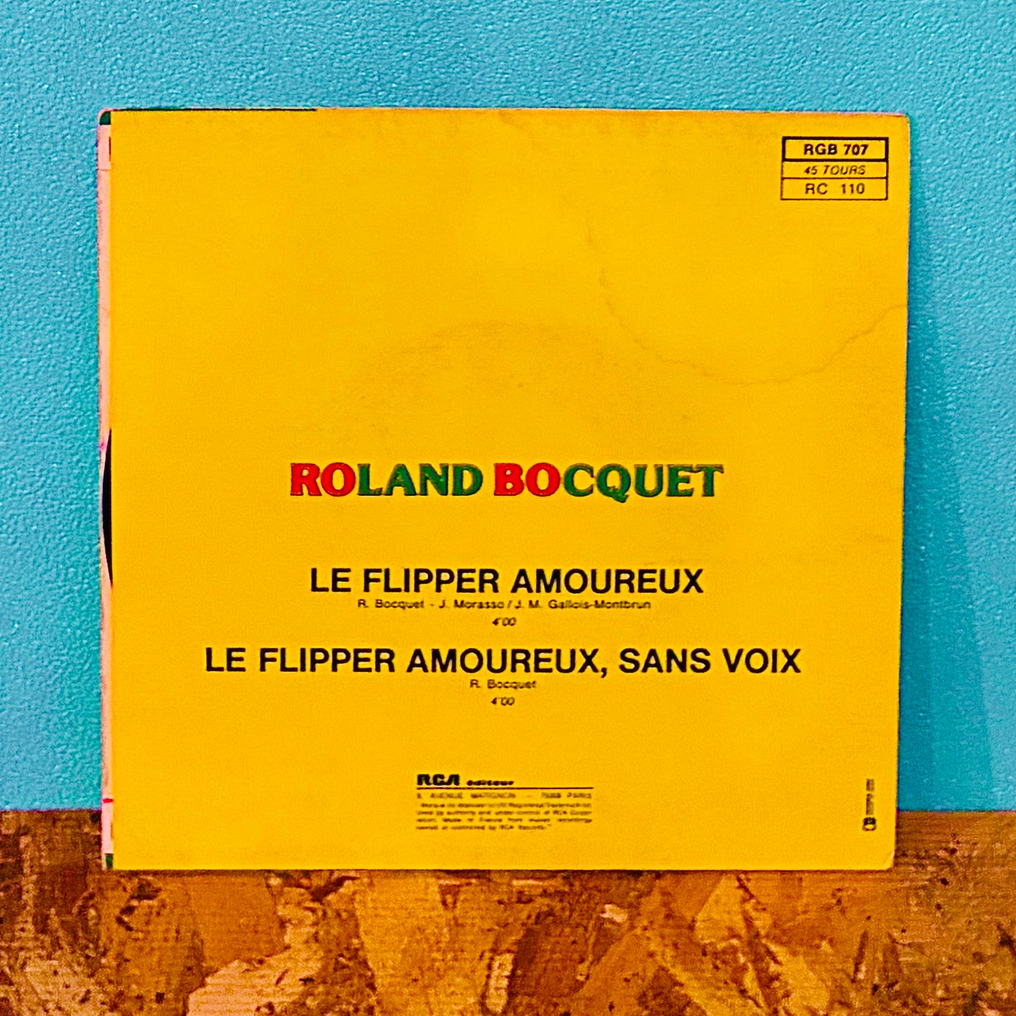 Roland Bocquet – Le Flipper Amoureux
