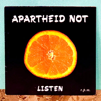 Apartheid Not ‎– Reality Now