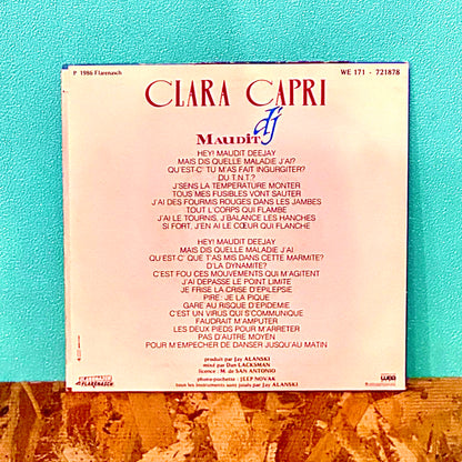 Clara Capri ‎– Maudit DJ
