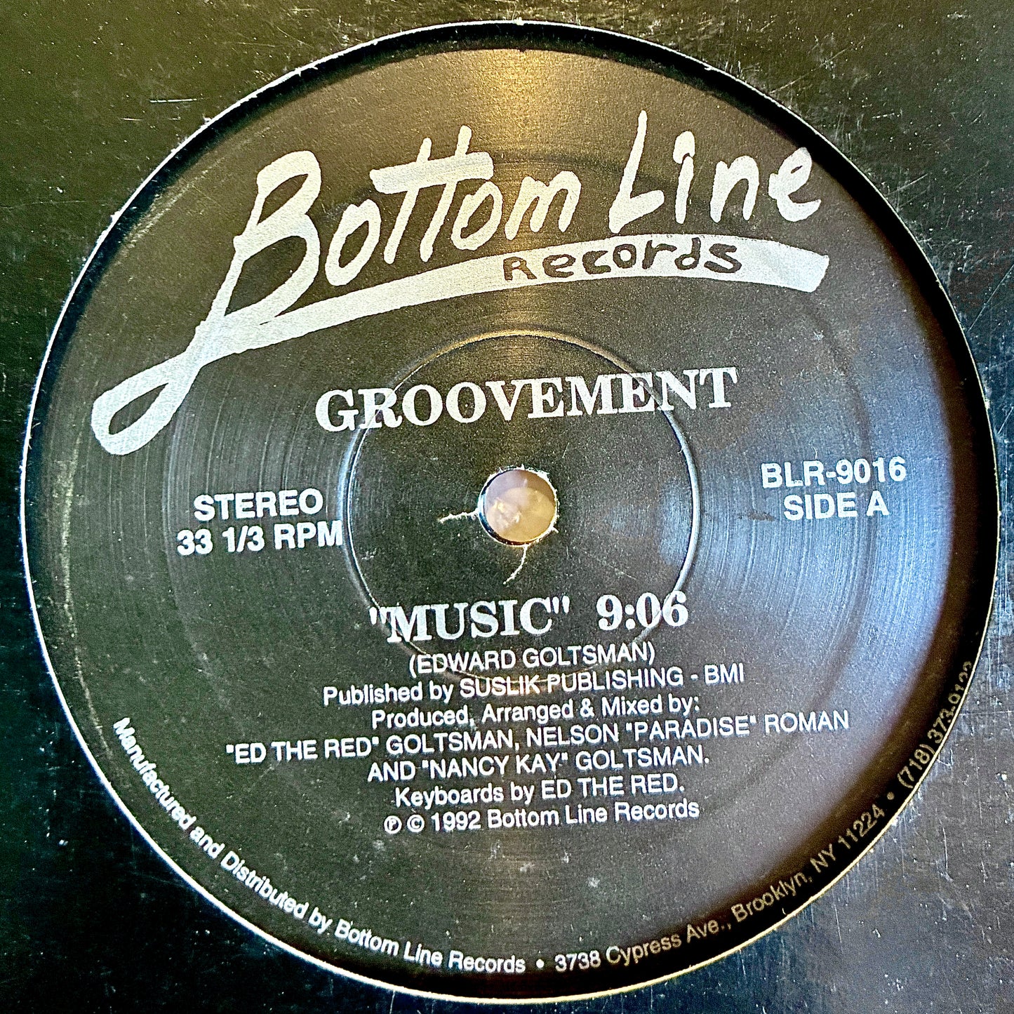 Groovement ‎– Music / Bottom Groove
