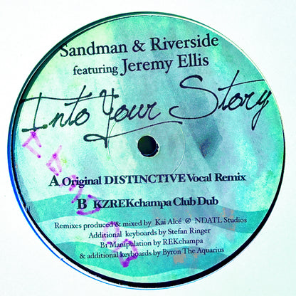 Sandman & Riverside Featuring Jeremy Ellis ‎– Into Your Story
