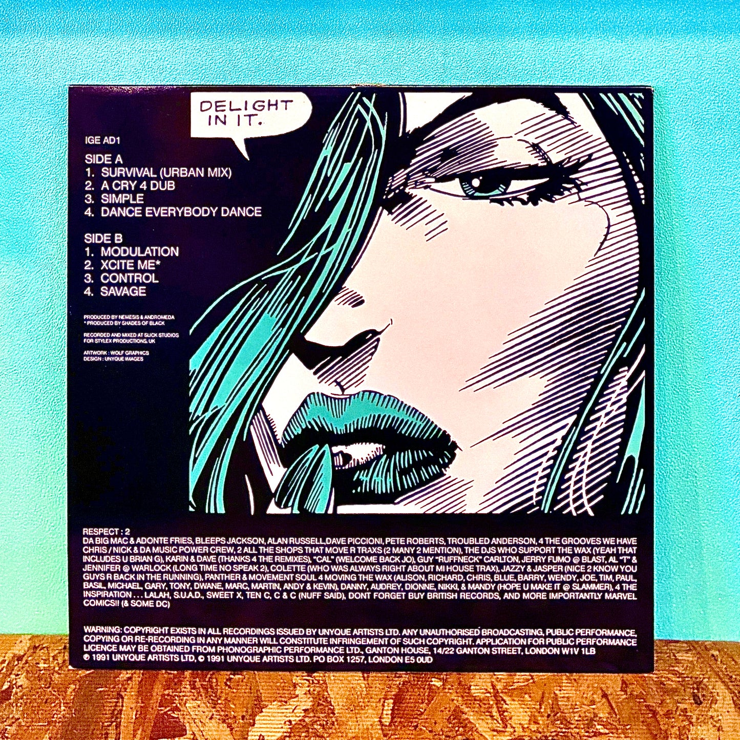 Andromeda ‎– Control Of The Dancefloor