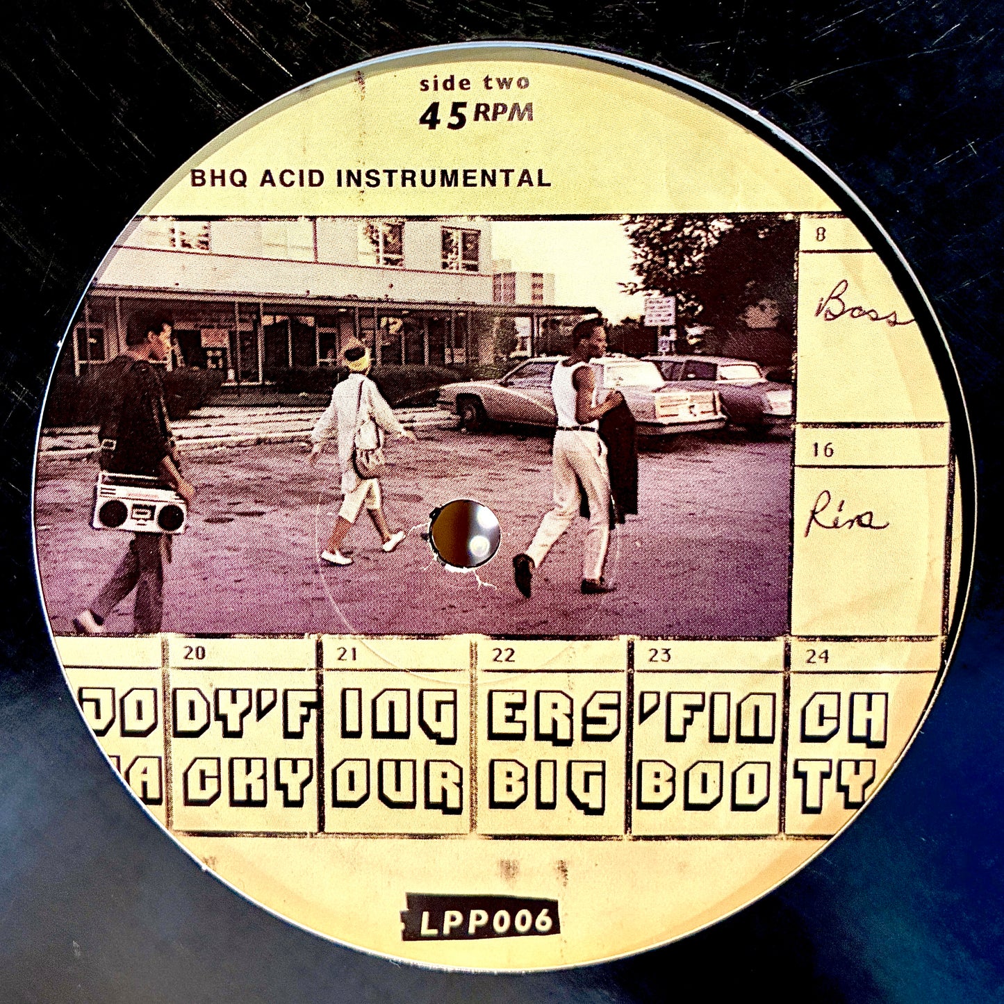 Jody 'Fingers' Finch ‎– Jack Your Big Booty (BHQ Acid Mixes)