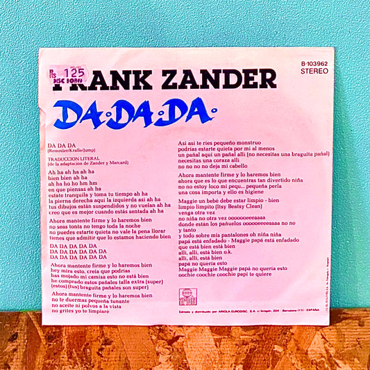 Frank Zander – Da Da Da