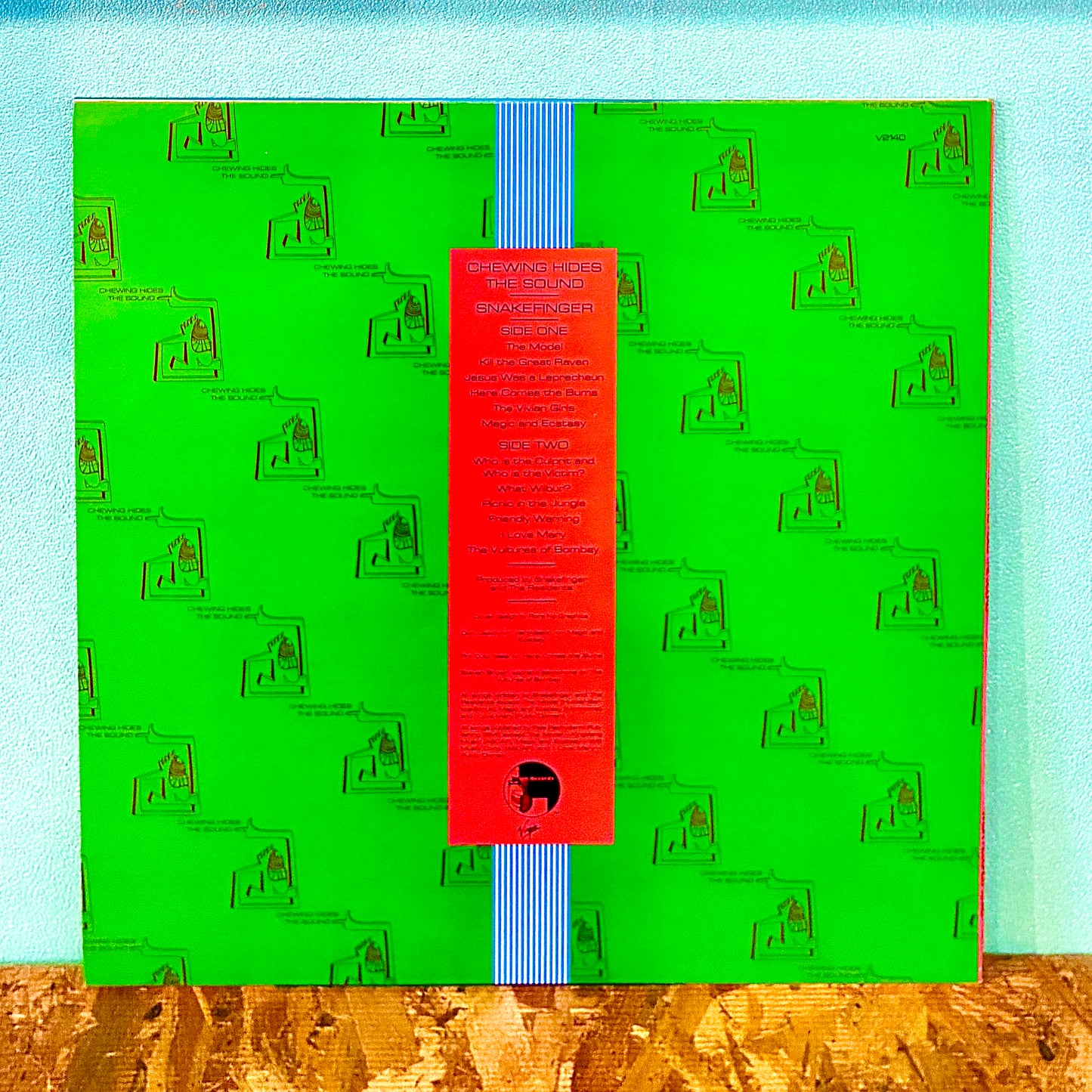 Snakefinger ‎– Chewing Hides The Sound