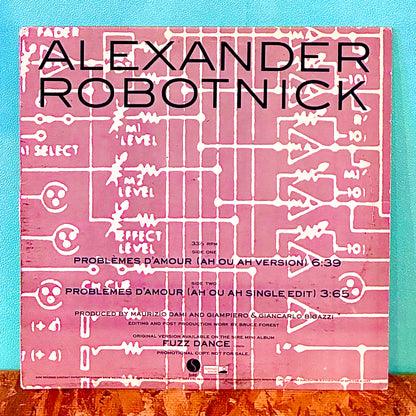 Alexander Robotnick ‎– Problèmes D'Amour