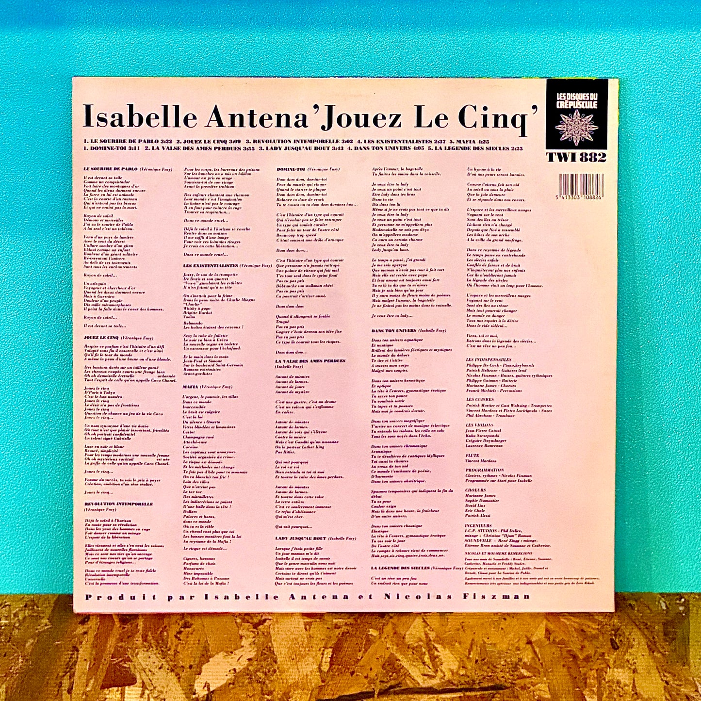Isabelle Antena ‎– Jouez Le Cinq