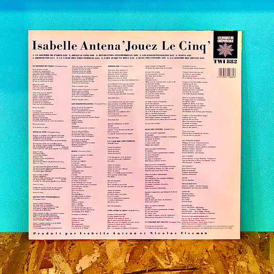 Isabelle Antena ‎– Jouez Le Cinq