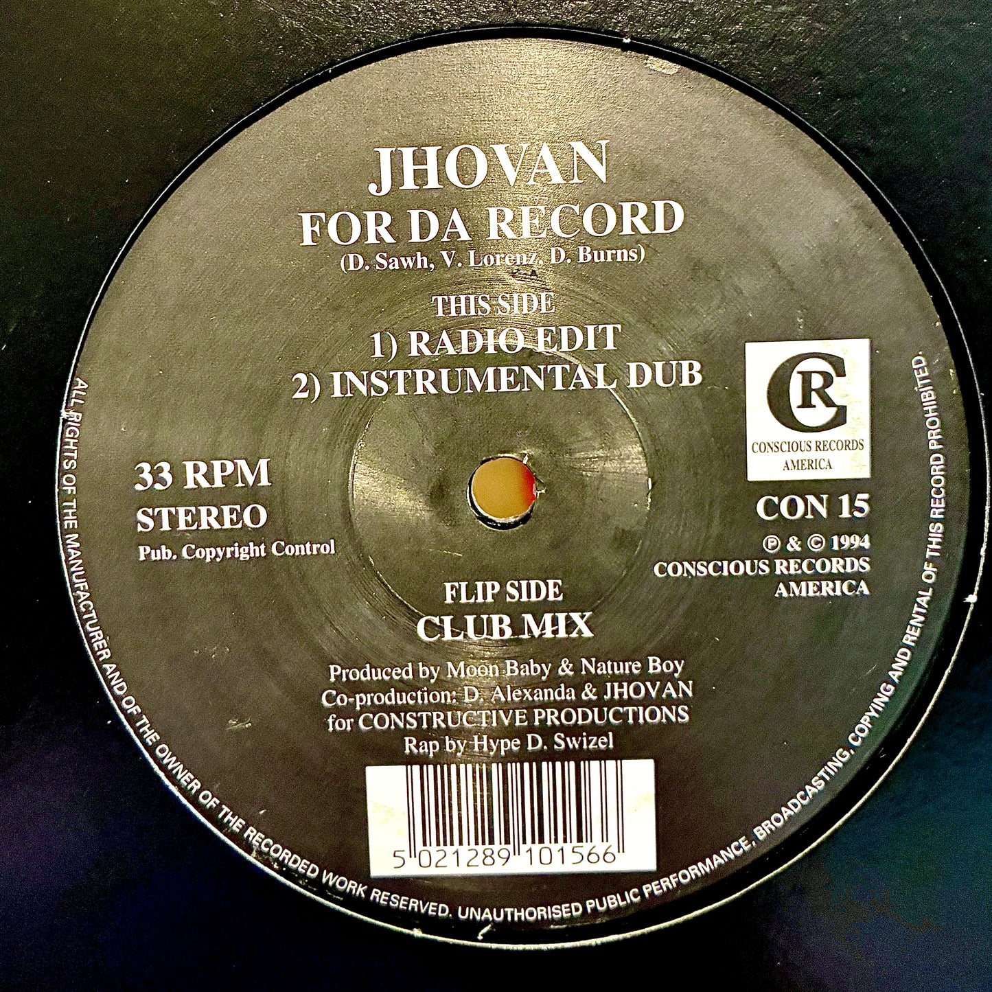 Jhovan – For Da Record