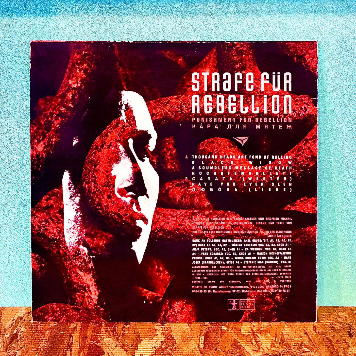 Strafe Für Rebellion – A Soundless Message Of Death
