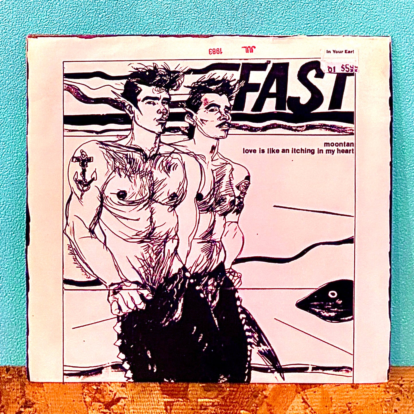 The Fast ‎– Moontan / Love Is Like An Itching In My Heart