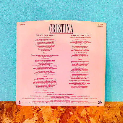 Cristina – Things Fall Apart