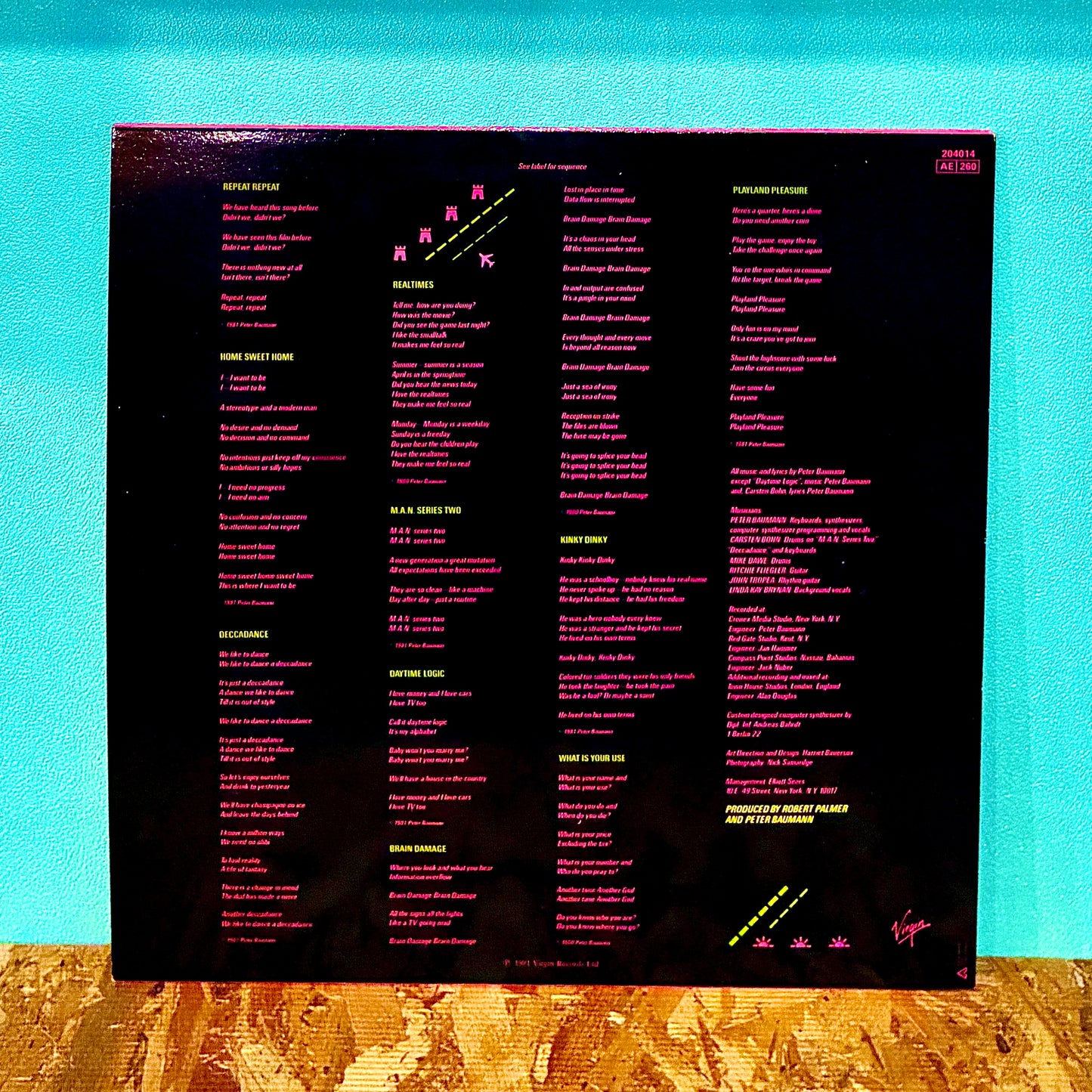 Peter Baumann – Repeat Repeat