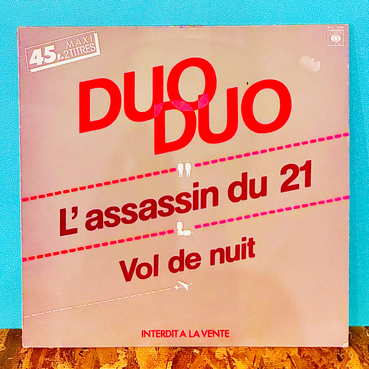 Duo Duo ‎– L'Assassin Du 21 / Vol De Nuit