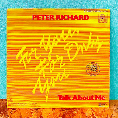 Peter Richard – For You, For Only You
