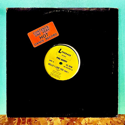 Phil Barry – Hello I Love You / Sub-Sonic