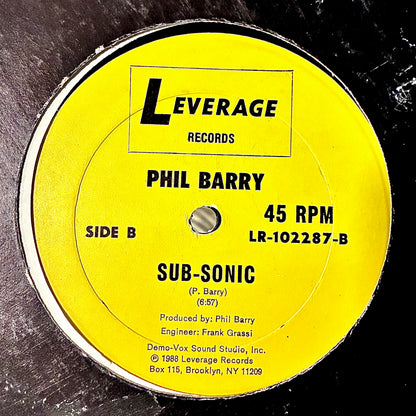 Phil Barry – Hello I Love You / Sub-Sonic