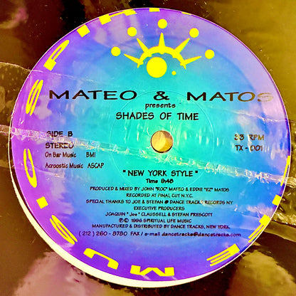 Mateo & Matos – Shades Of Time