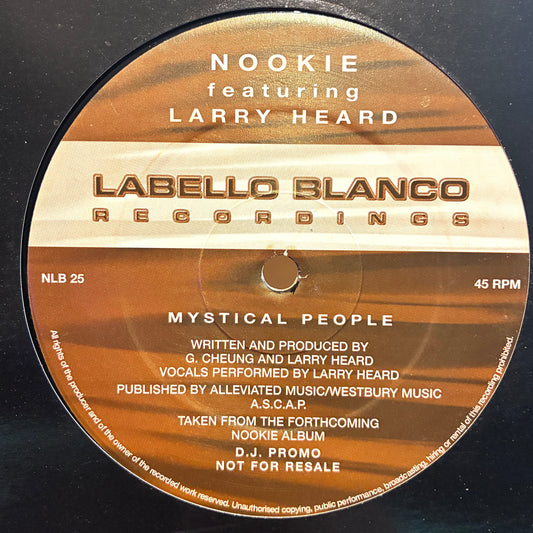 Nookie Featuring Larry Heard – Mystical People