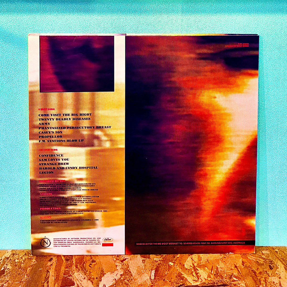 Severed Heads – Come Visit The Big Bigot