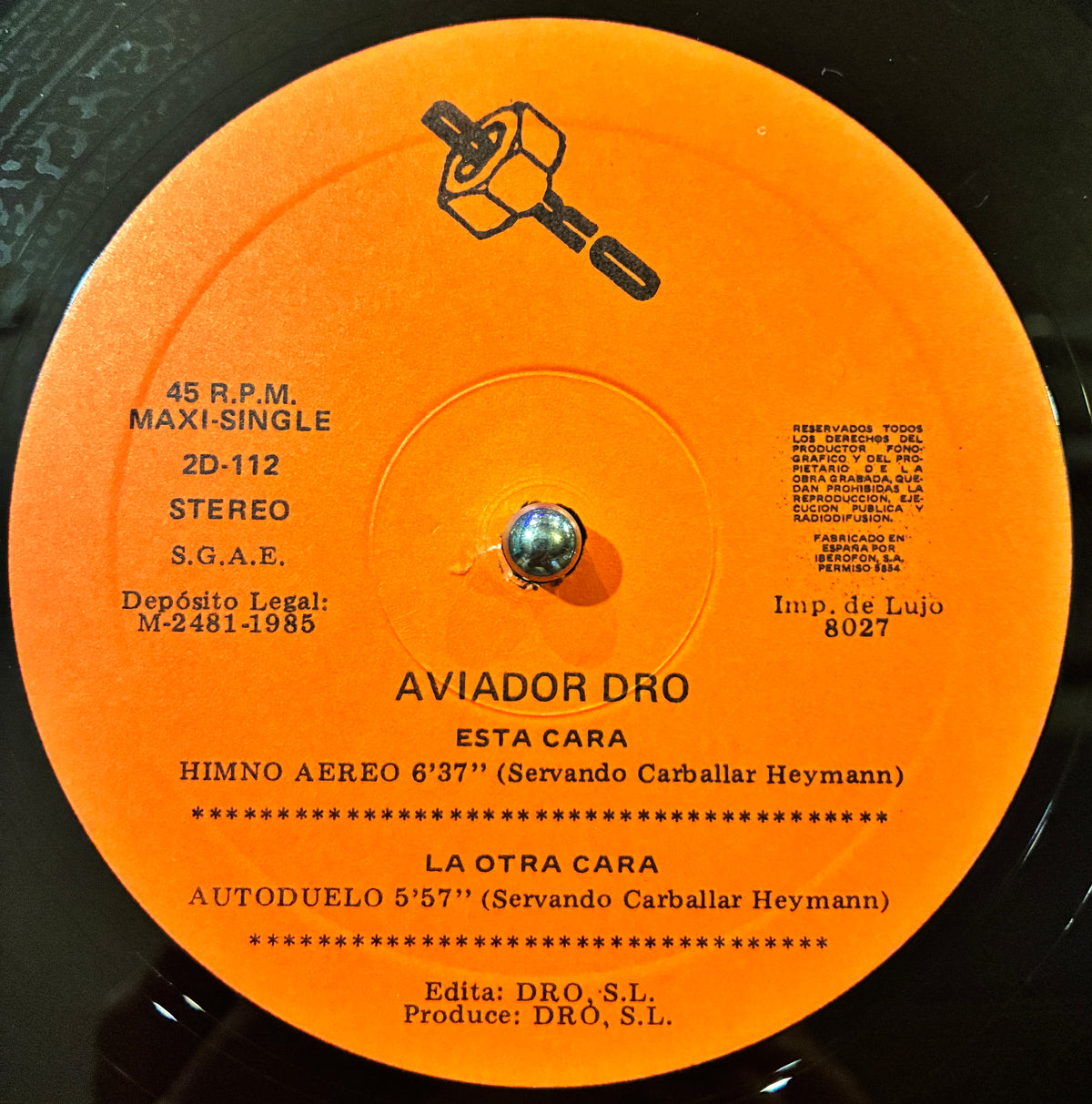 Aviador Dro ‎– Himno Aéreo