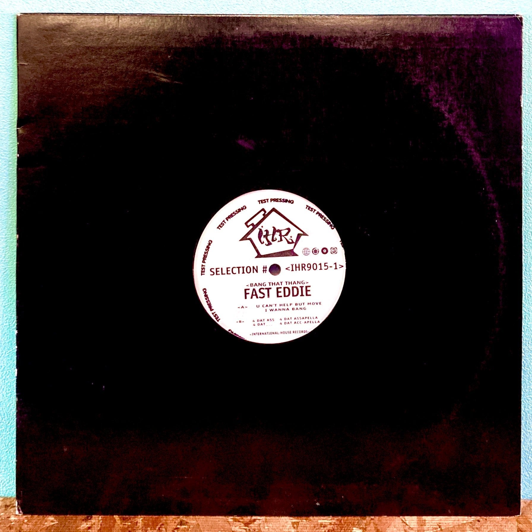 Fast Eddie - Bang That Thang - レコード
