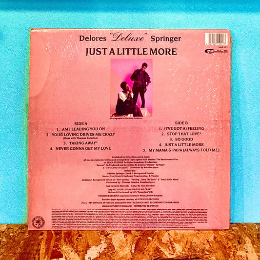 Deluxe - Just A Little More - レコード