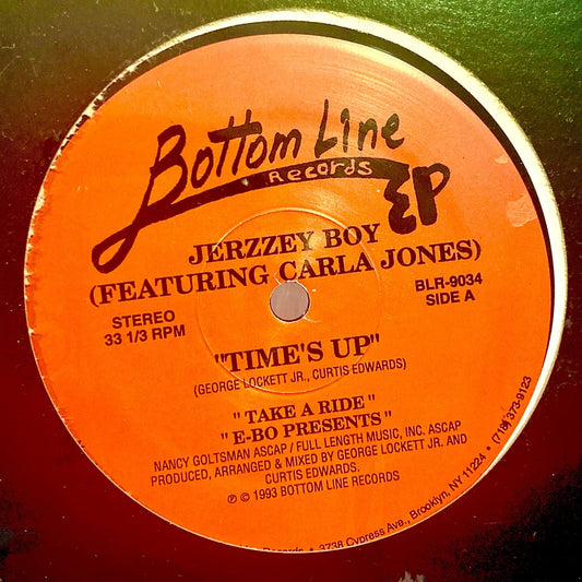 Jerzzey Boy – Time’s Up - レコード