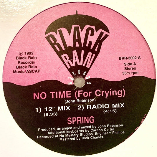 Spring - No Time (For Crying) - レコード
