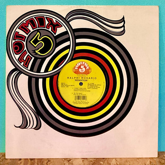 Ralphi Rosario ‎– Rendition - レコード