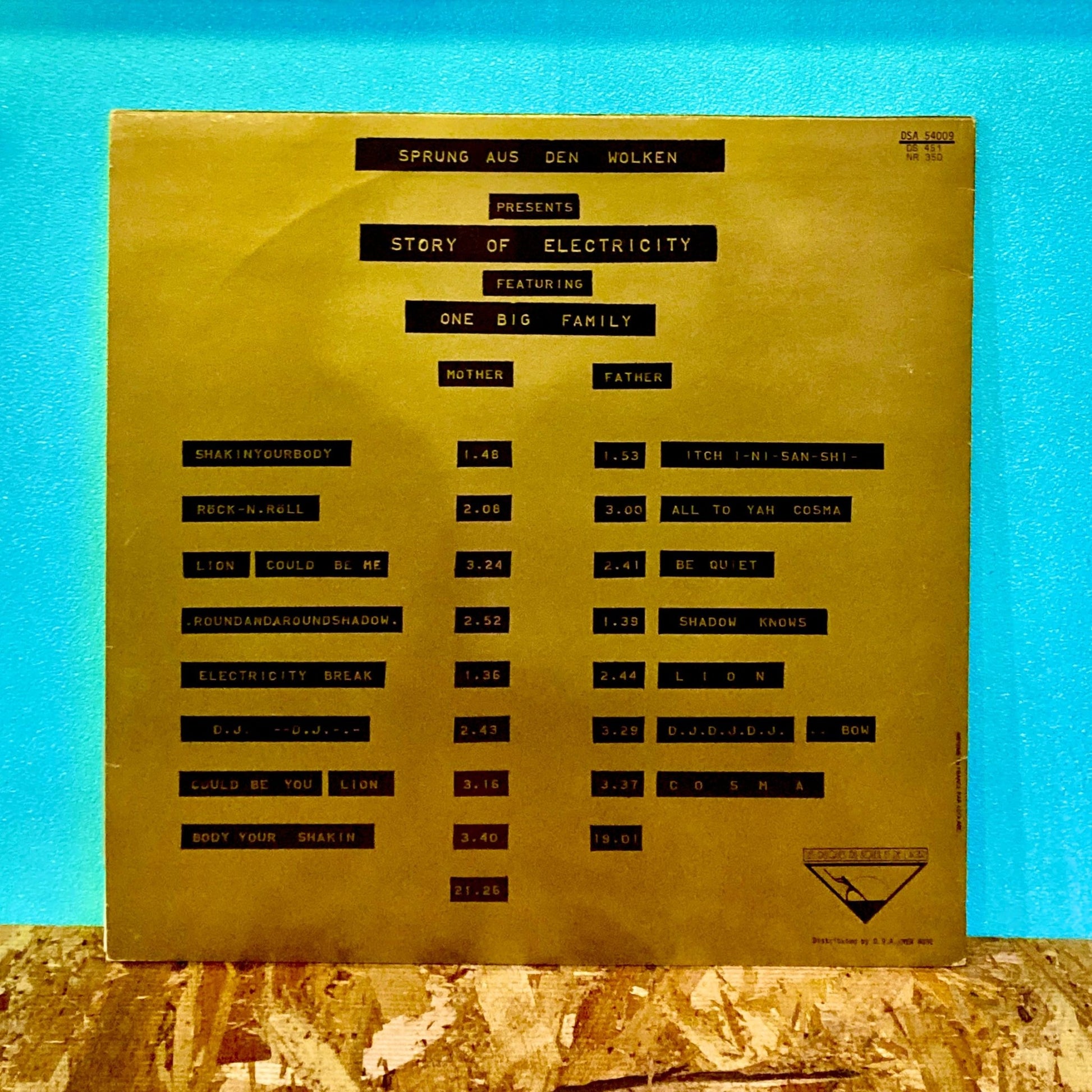 Sprung Aus Den Wolken – The Story Of Electricity - レコード