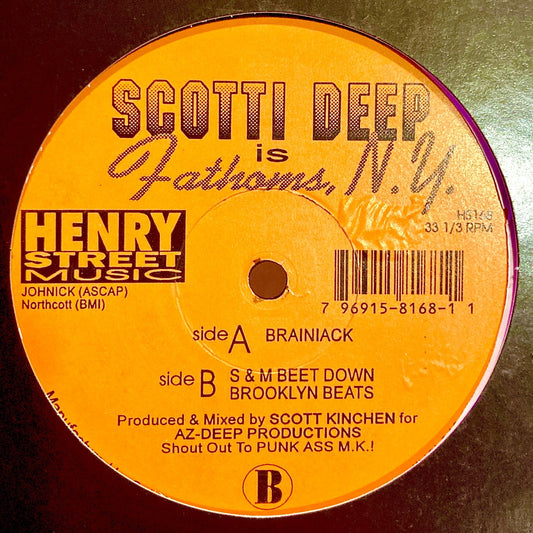 Scotti Deep Is Fathoms, N.Y. - Brainiack - レコード