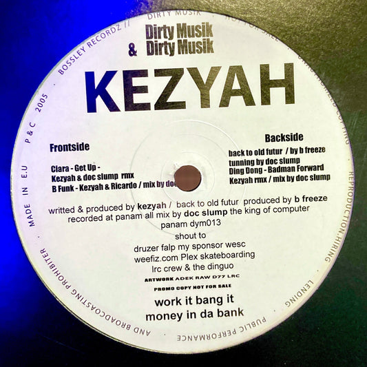 Kezyah – Dirty Musik & Dirty Musik - レコード