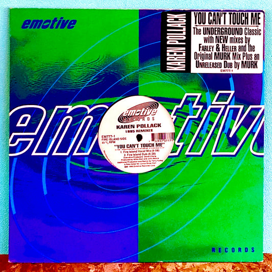 Karen Pollack – You Can't Touch Me (1995 Remixes).