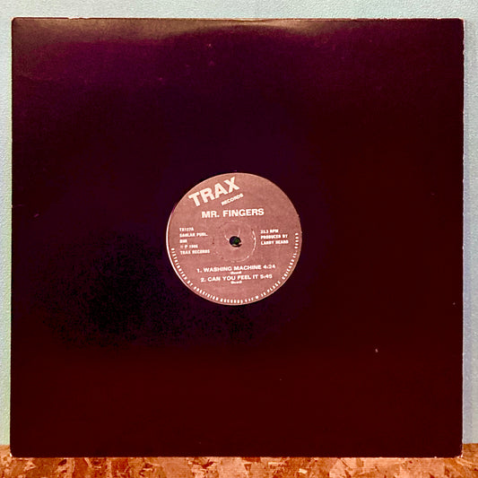 Mr. Fingers ‎– Washing Machine