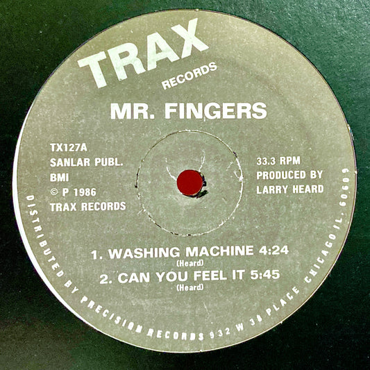 Mr. Fingers ‎– Washing Machine